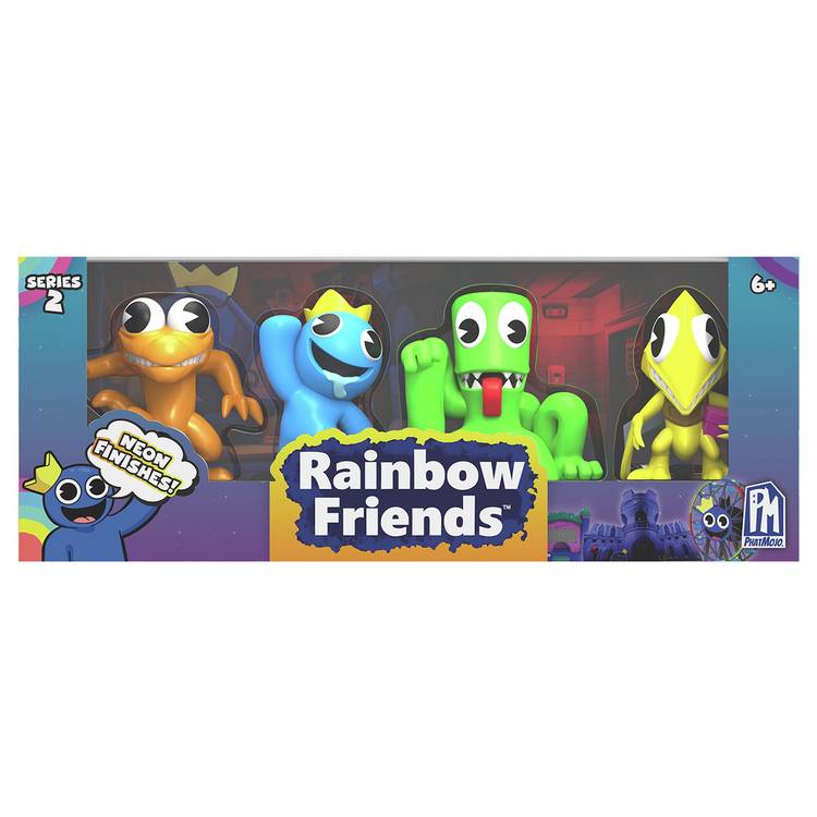 Rainbow Friends S2 Collectable Figure Pack of 4 0