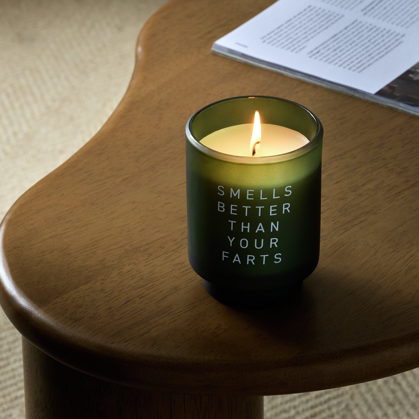 Buy Home Smells Better Than Your Farts Medium Candle | Candles | Argos