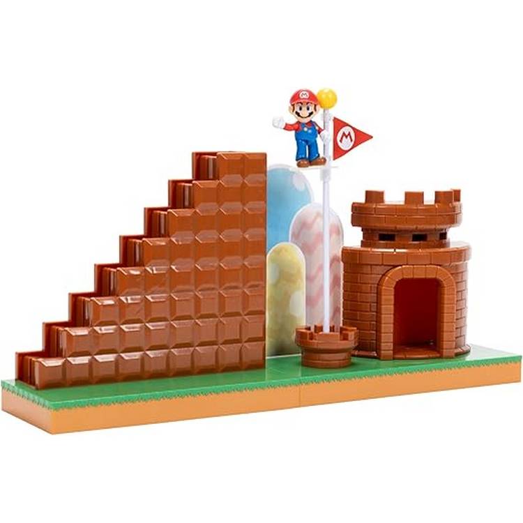 Super Mario 2.5 inches Course Complete Playset 0