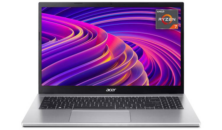 Acer Aspire Go 15 15.6in Ryzen 7 16GB 512GB Laptop - Silver