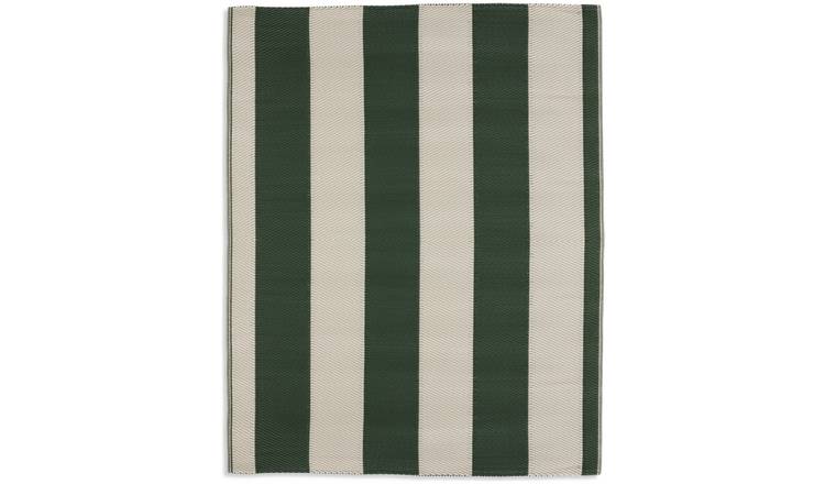 Habitat Stripe Outdoor Rug - 120x180cm