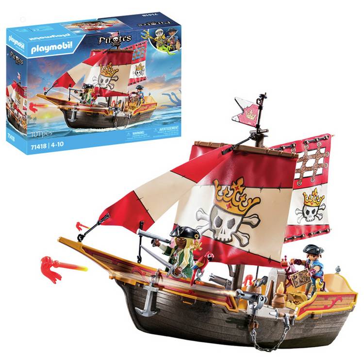 Playmobil Pirates Deeper Pirate Vessel 0