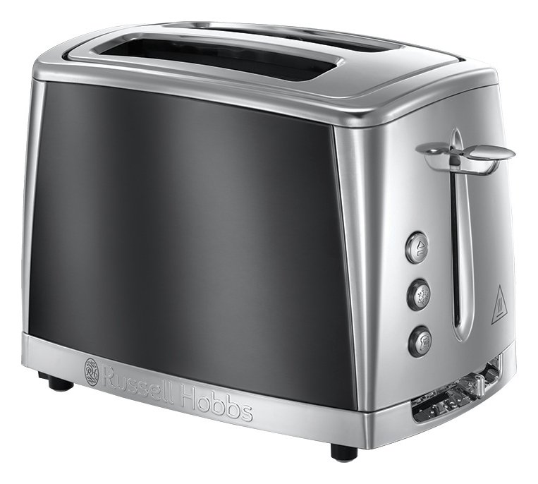 Russell Hobbs Luna 2 Slice Grey Toaster 23221