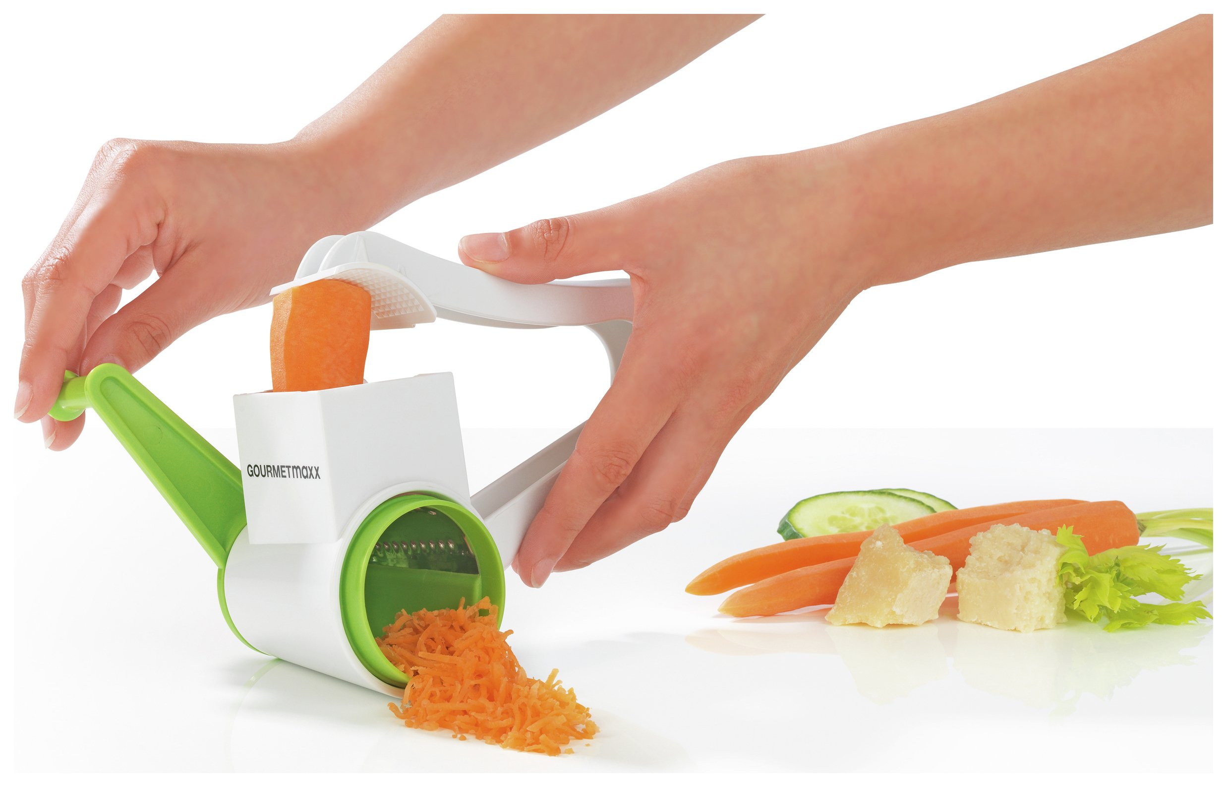 GOURMETmaxx 3 in 1 Rotary Hand Held Grater Reviews