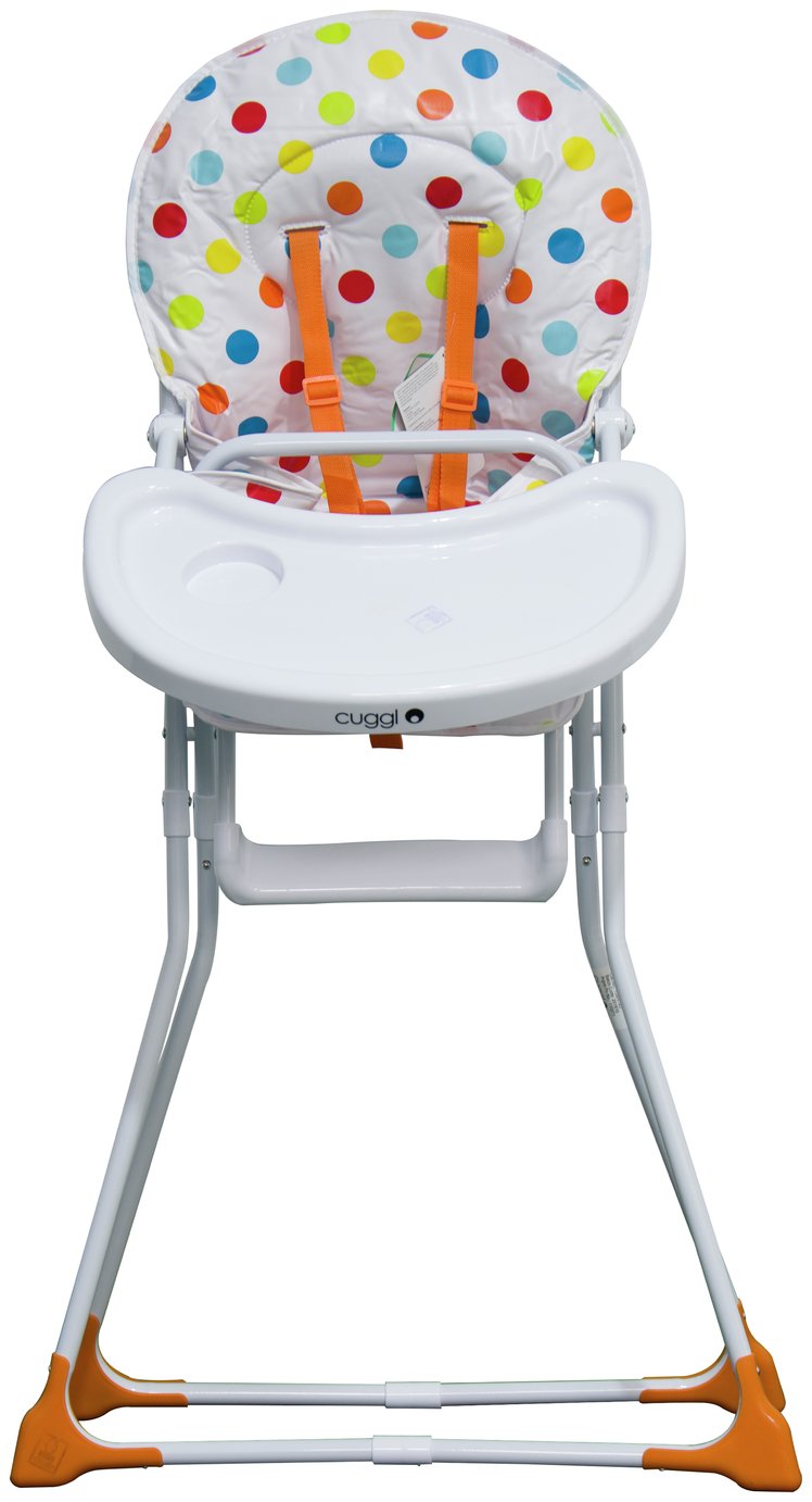 cuggl mushroom folding highchair