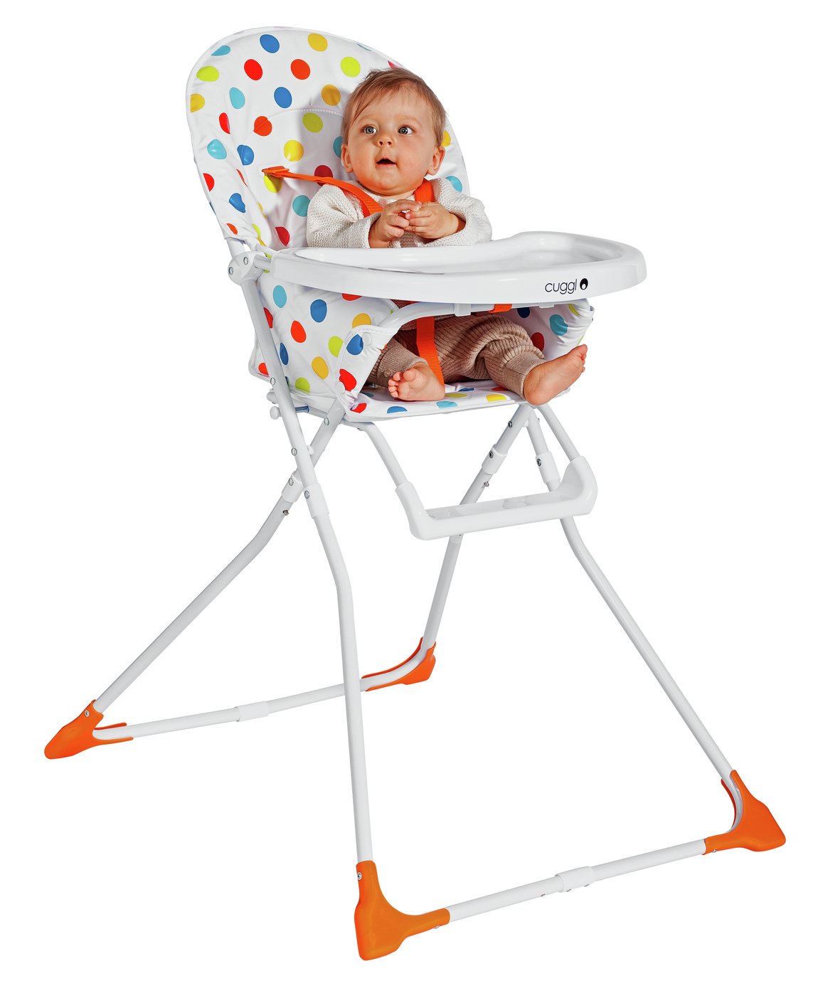 cuggl mushroom folding highchair