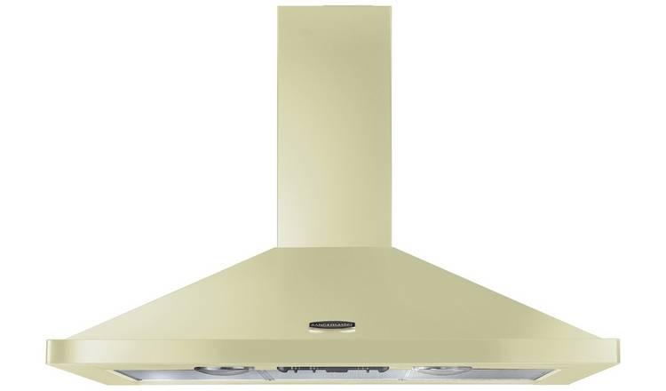 Chrome Cooktop Oven Extractor Hood rangemaster 110cm cooker hood cream chrome709 4356