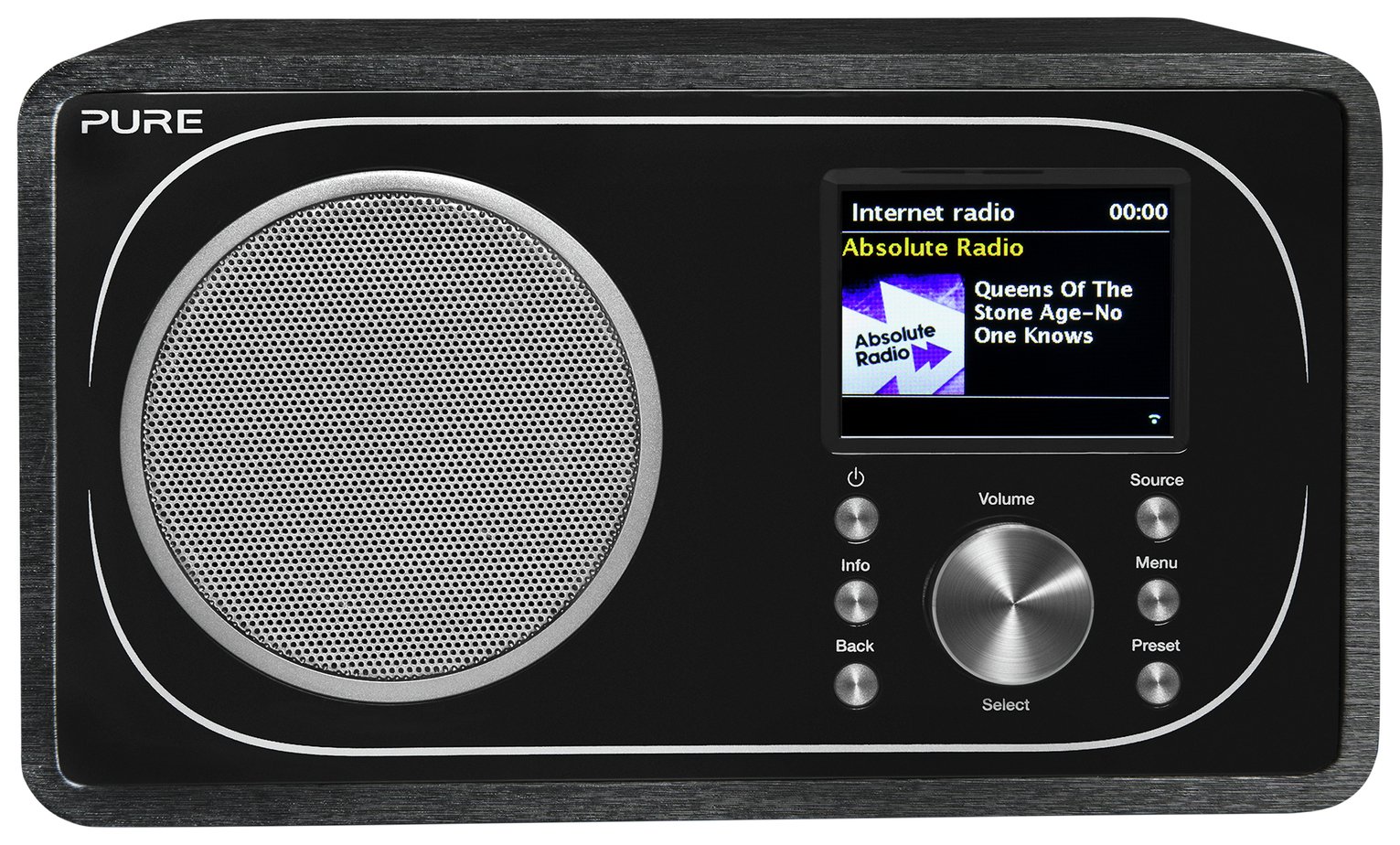 Pure Evoke F3 Internet DAB Radio - Wood