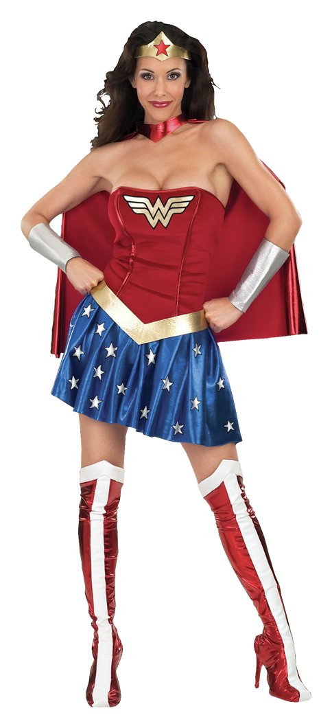 DC Wonder Woman Fancy Dress Costume - Size 12-14