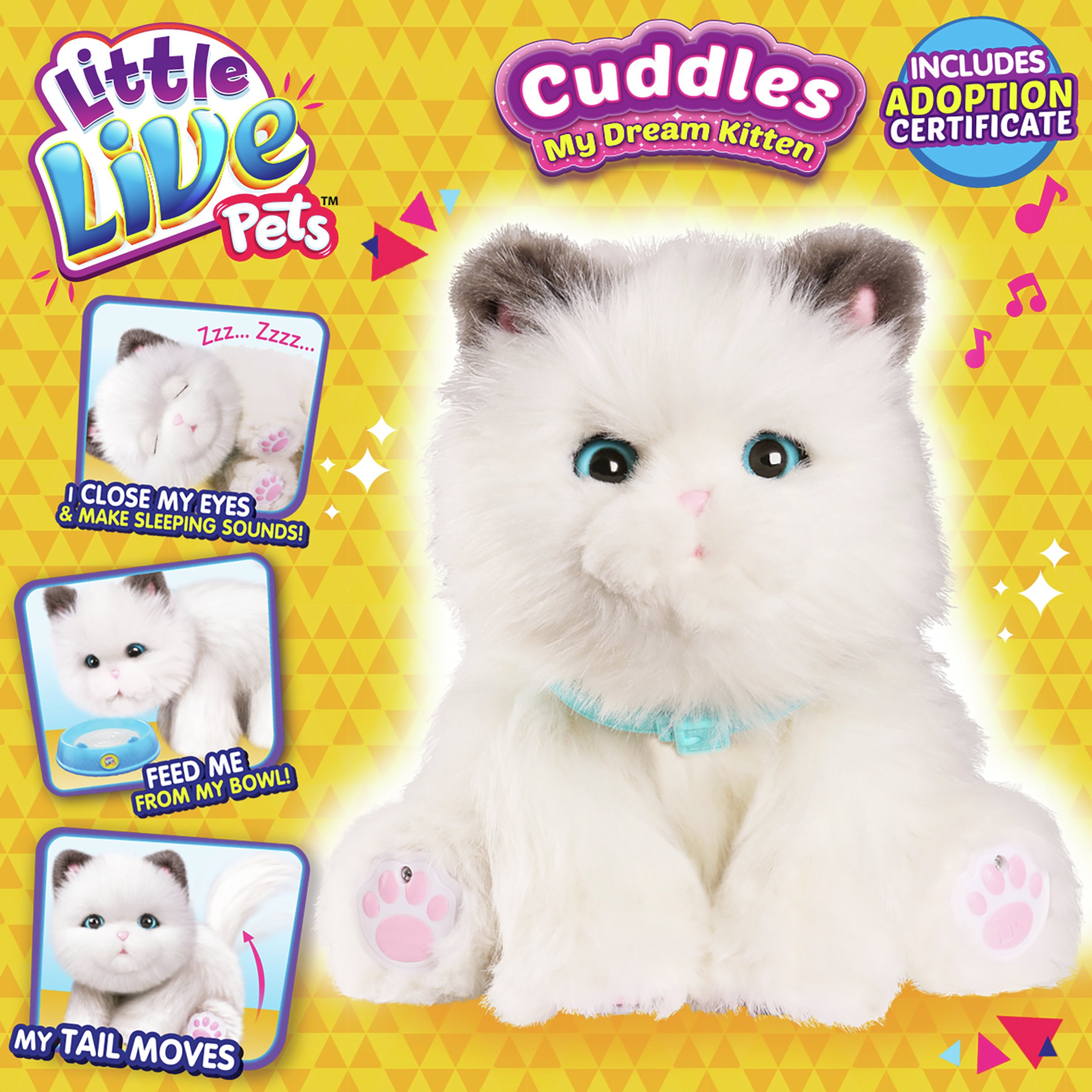 little live pets cuddles my dream kitten target