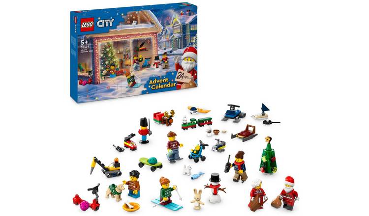 LEGO City Advent Calendar 2024 Christmas Toy Set 60436