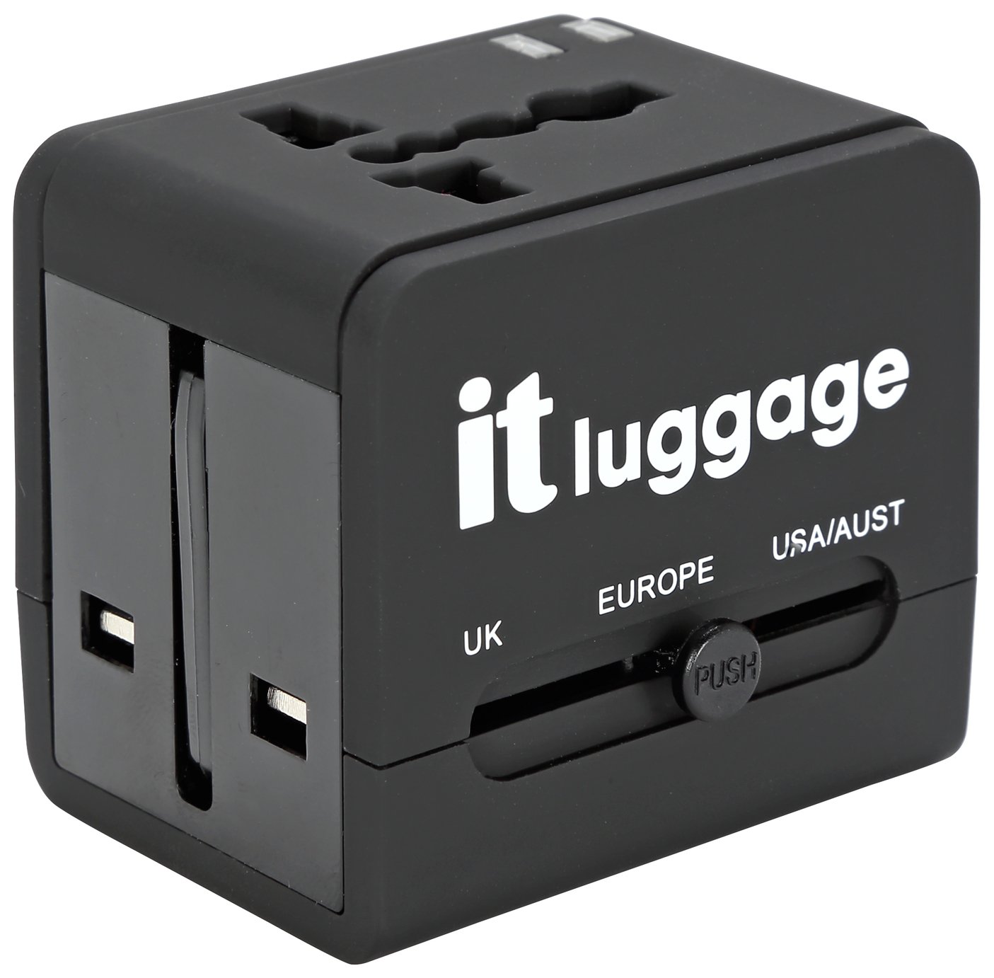 IT Luggage USB Travel Adaptor and Charger.