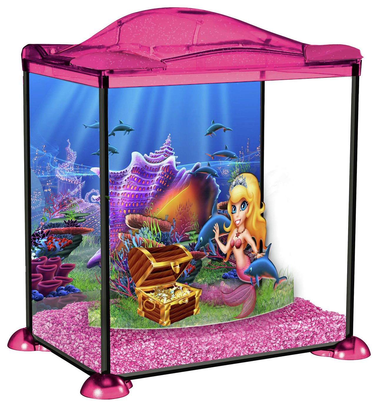 Marina Mermaid Fish Tank - 17 Litres