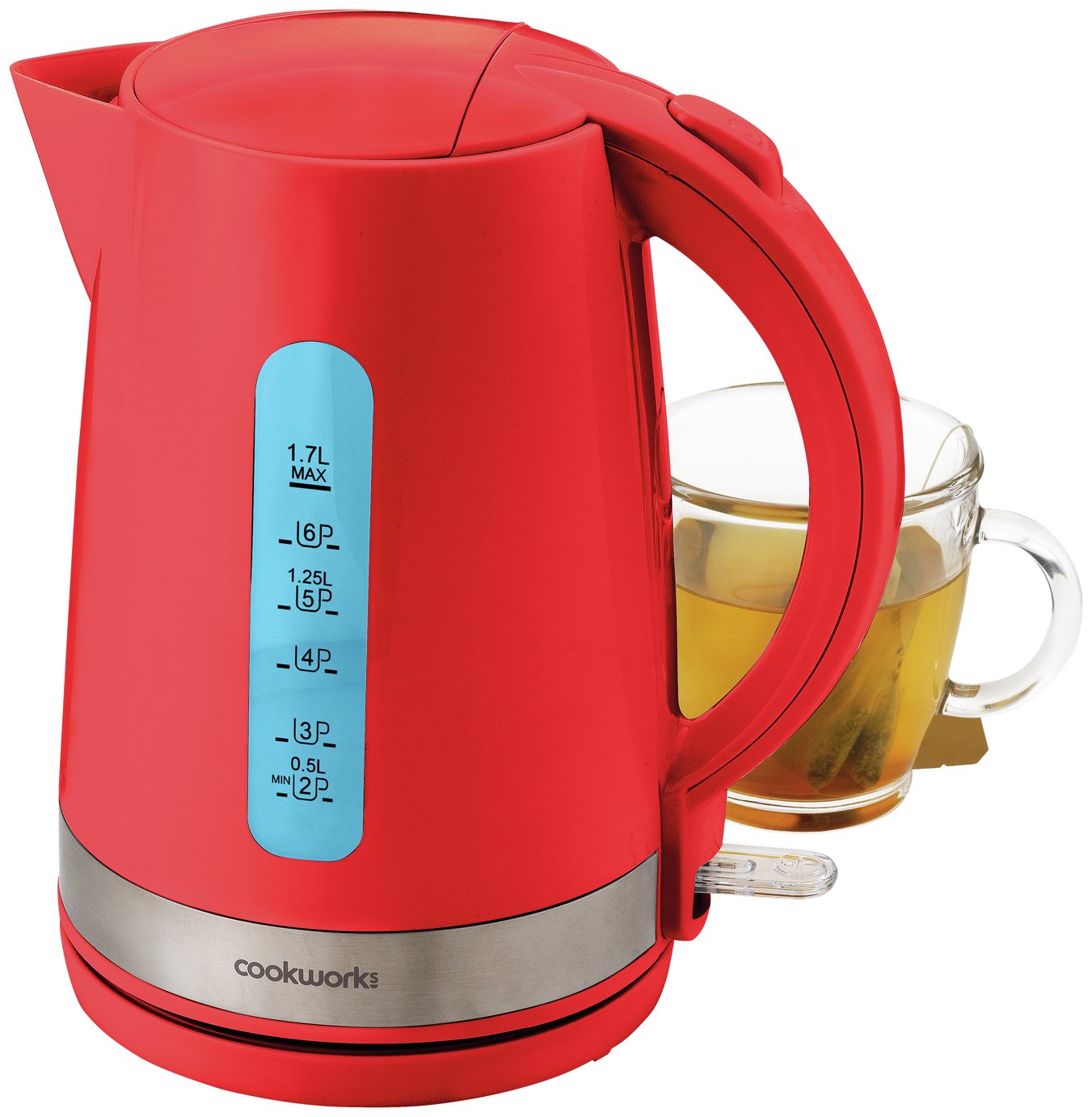 argos red kettles