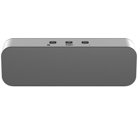 Bush Large Wireless Speaker - Silver