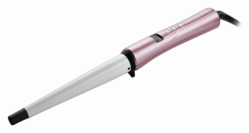 Remington Rose Pearl Ceramic Hair Curling Wand CI9525