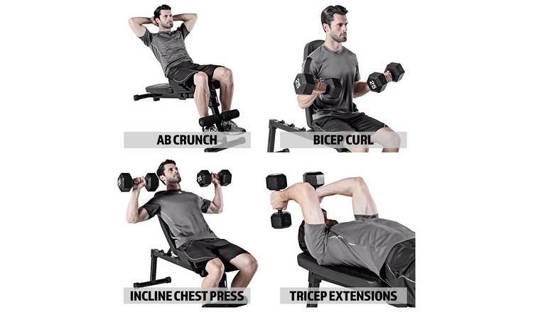 Argos fold discount up weight bench