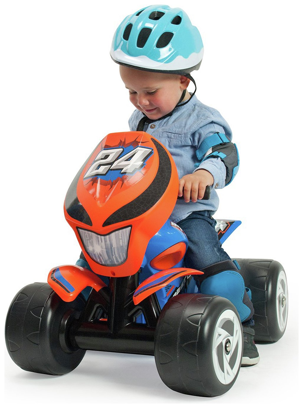 Chad valley baby 6v powered quad clearance bike