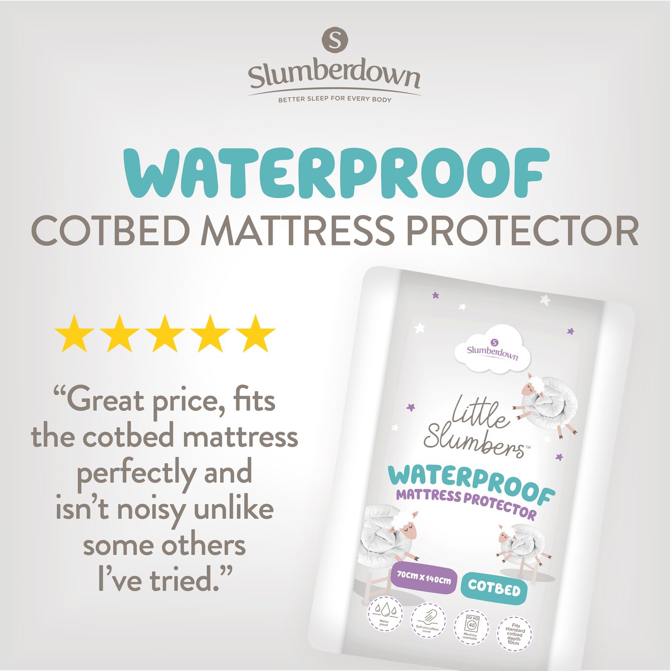 Slumberdown Waterproof Deep Skirt Mattress Protector Reviews