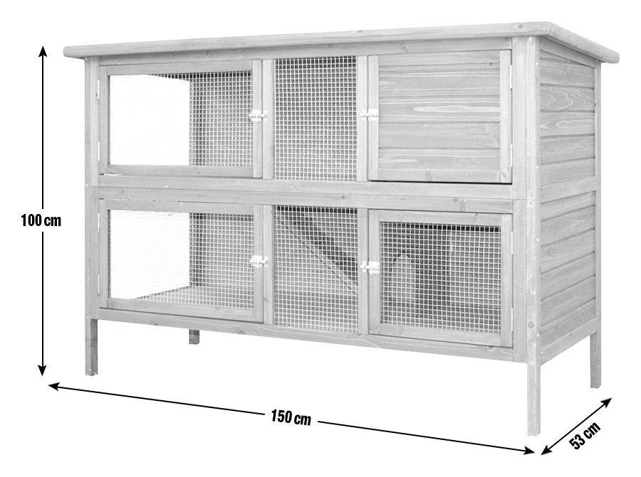 Petface Double Rabbit Hutch. Review