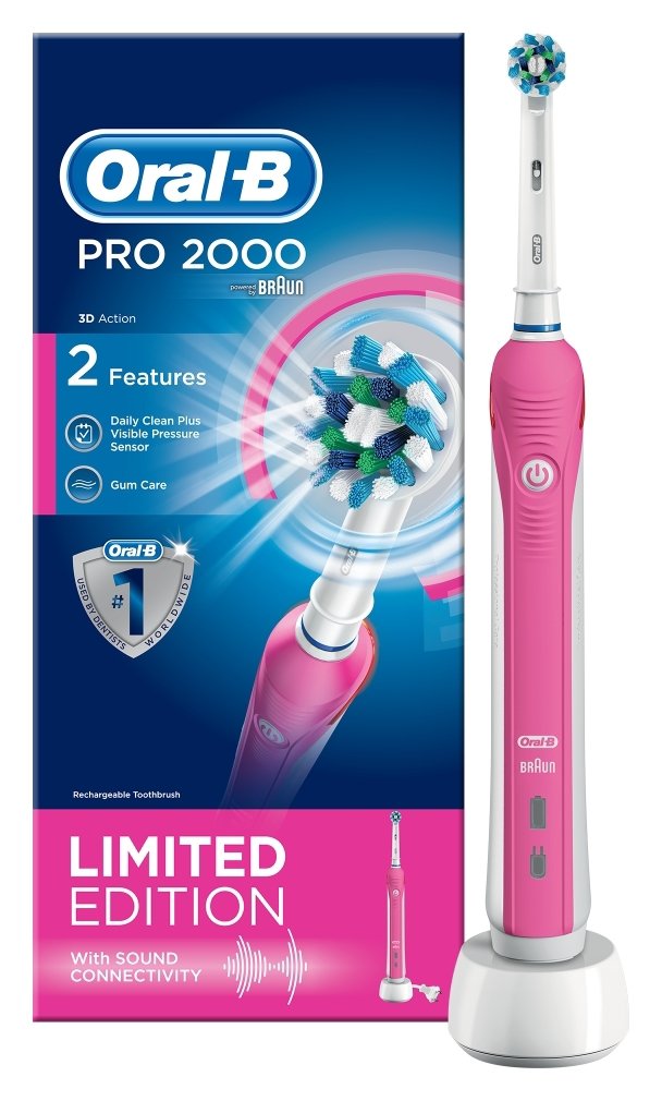 Oral-B Pro 2000W 3DWhite Electric Toothbrush