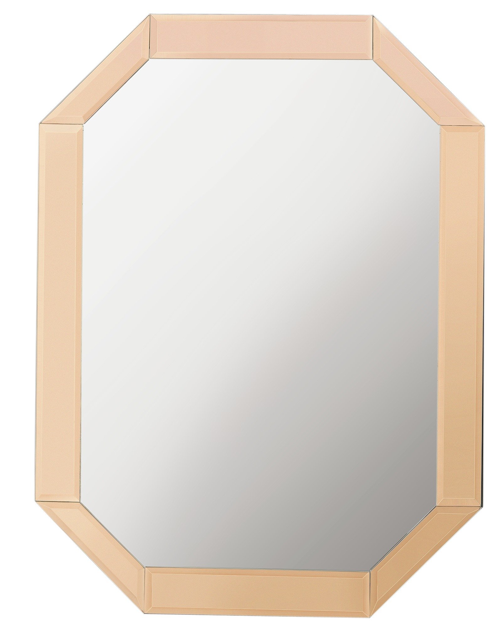 Heart of House Stonehaven Octagonal Bevelled Mirror - Copper