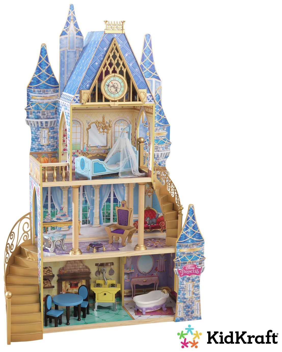 KidKraft Disney Princess Cinderella Royal Dream Dolls House