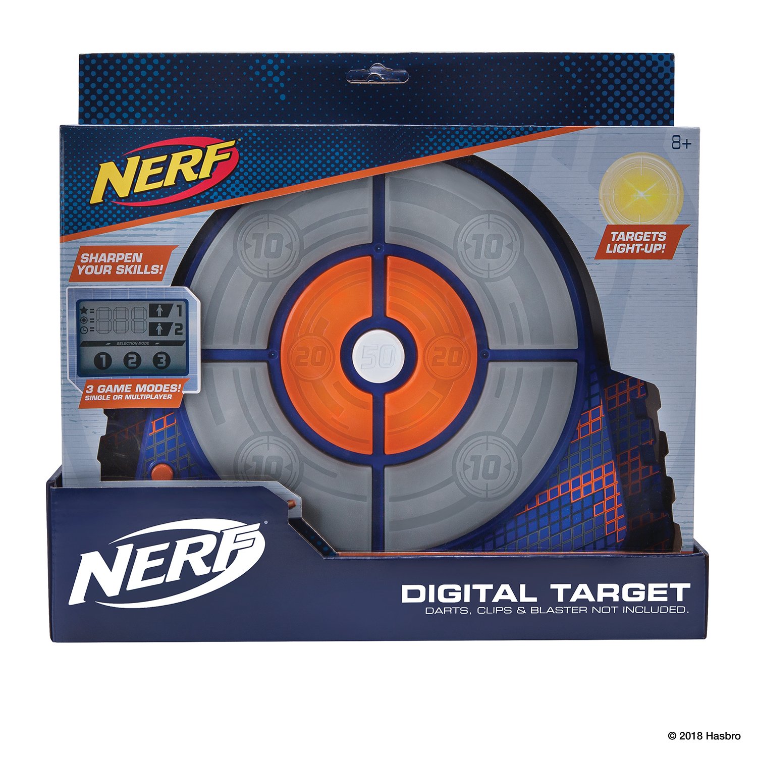 nerf digital target argos