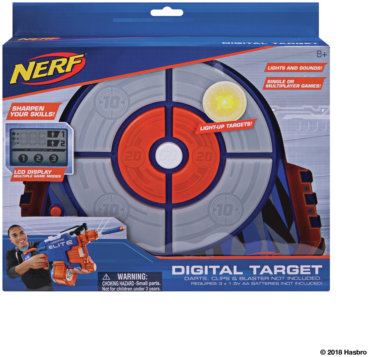 nerf digital target argos