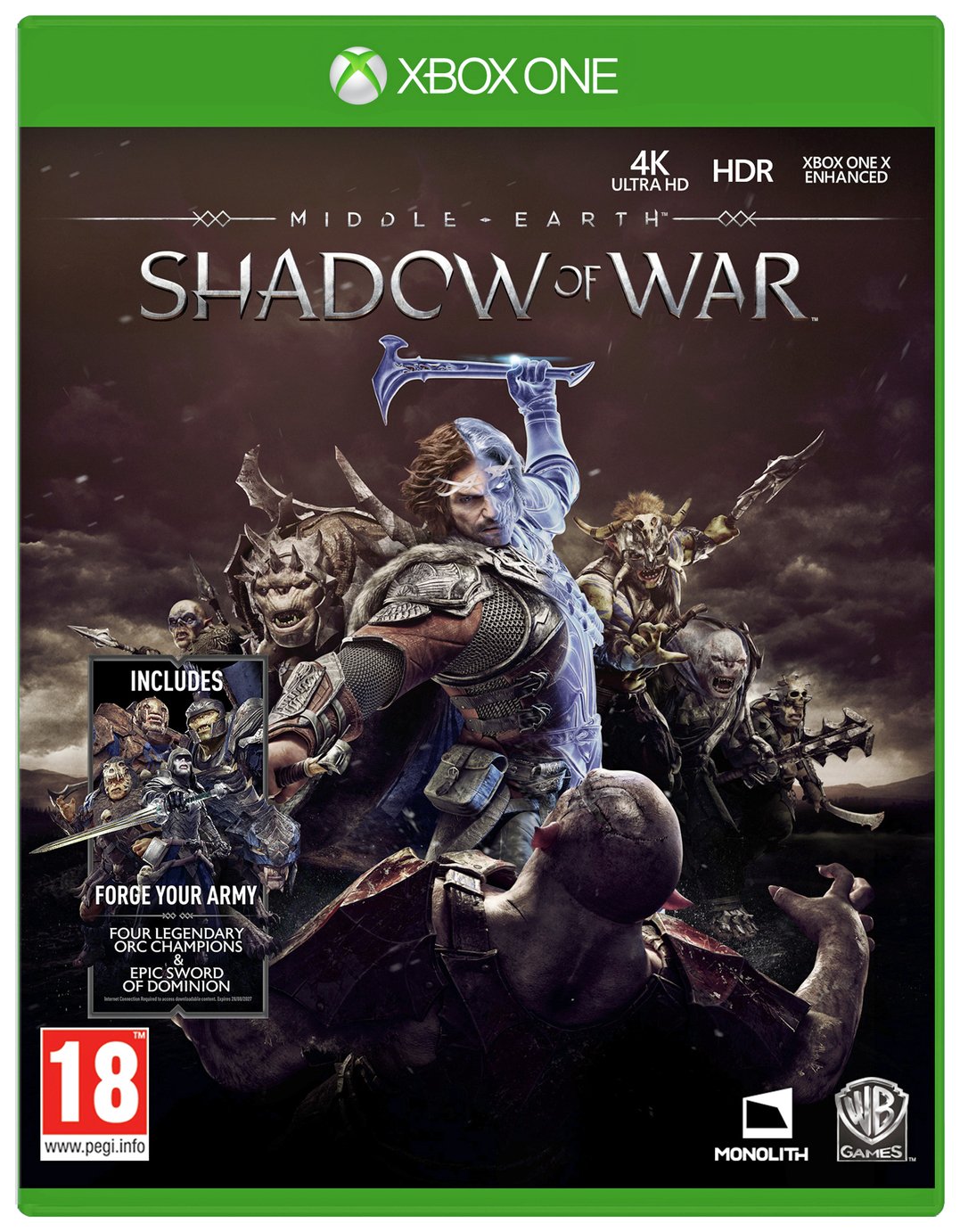 Shadow of War Standard Edition Xbox One Game review