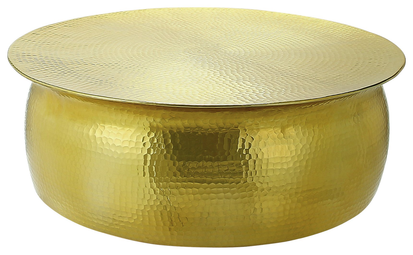 Habitat Orrico Coffee Table - Brass