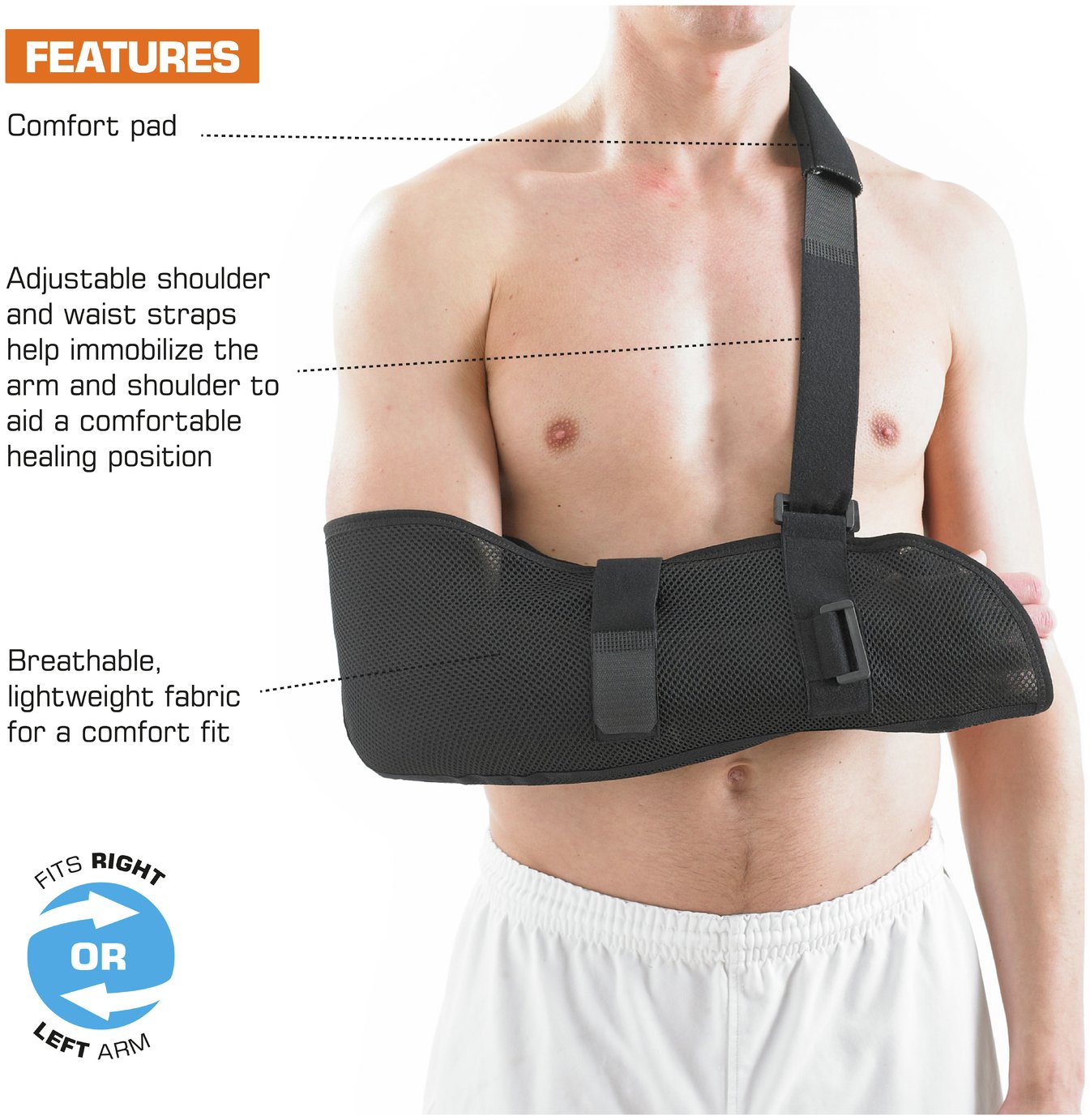 Neo G Airflow Breathable Arm Sling Reviews