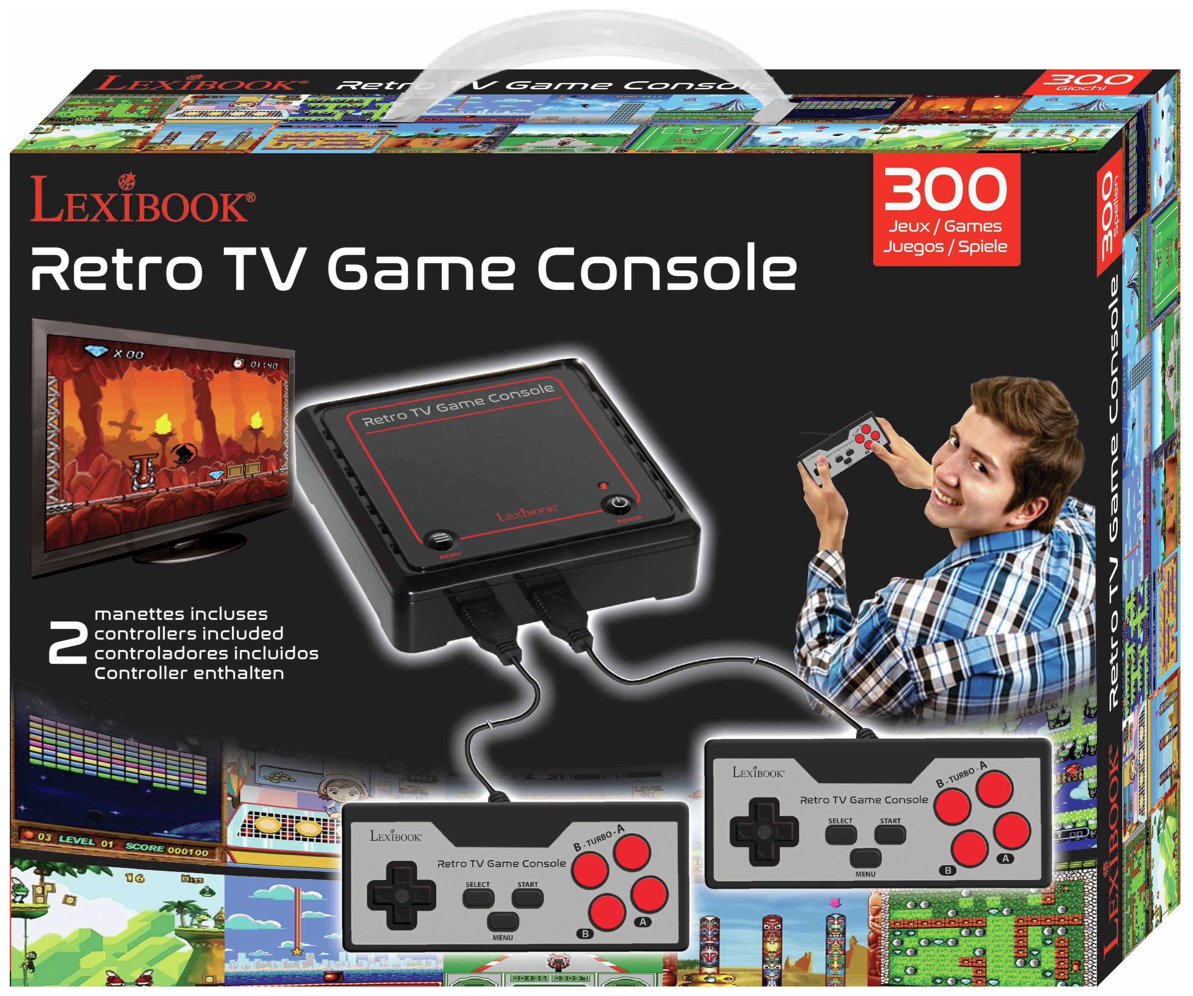 Lexibook Retro TV Game Console (7119657) | Argos Price Tracker