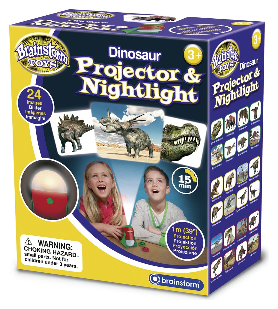 Brainstorm Toys Dinosaur Projector and Nightlight.