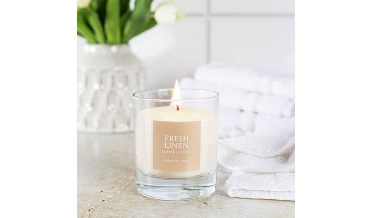 Wax Lyrical Medium Scented Candle - Fresh Linen