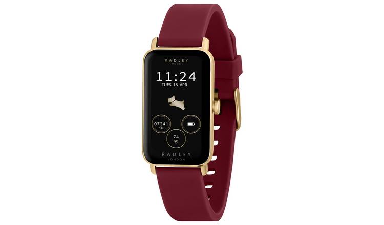 Radley Series 21 Red Silicone Strap Smart Watch