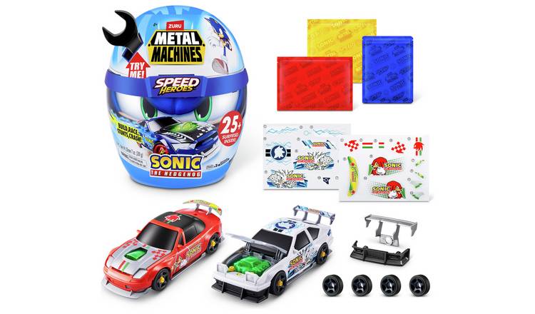 Zuru Metal Machines Sonic The Hedgehog Speed Heroes Playset