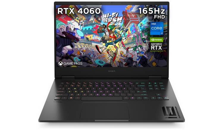 HP Omen 16-wf1002na 16.1in i7 16GB 1TB RTX4060 Gaming Laptop