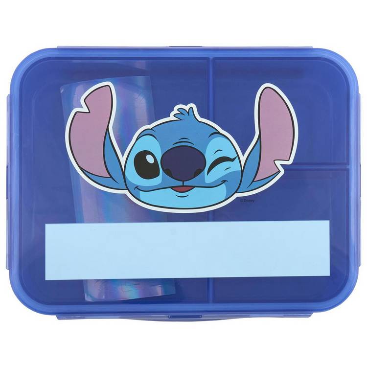 Disney Stitch Personalised Bento Lunch Box 0