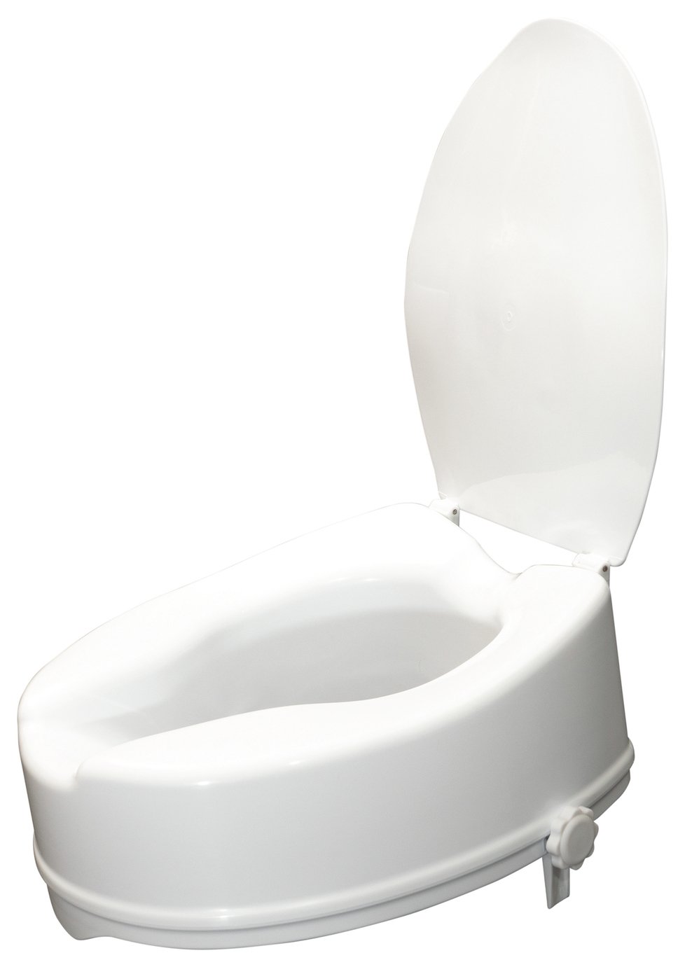 Aidapt 6 Inches Raised Toilet Seat with Lid