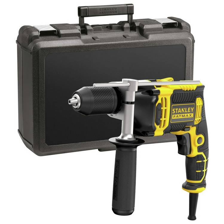Stanley Fatmax Corded Hammer Drill with Kit Box- 750W 0