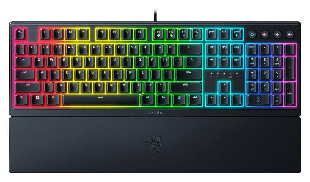 Razer Ornata V3 Wired Gaming Keyboard - Black