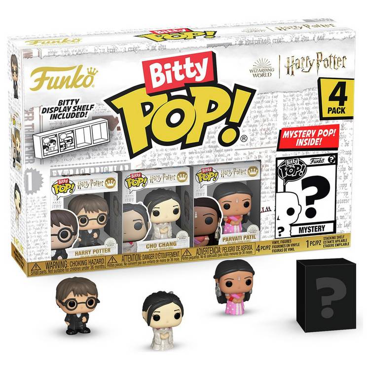 Funko Bitty POP Harry Potter Figures-Pack of 4 0
