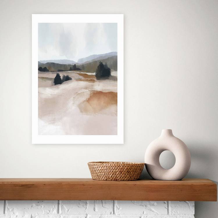 East End Prints The Ranch Art Print - A3 0