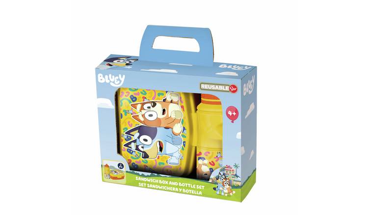 Bluey Sandwich Box & Bottle Set - 380ml