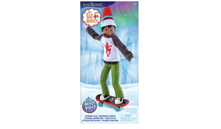 Elf Holly Jolly Ollie Skateboarder