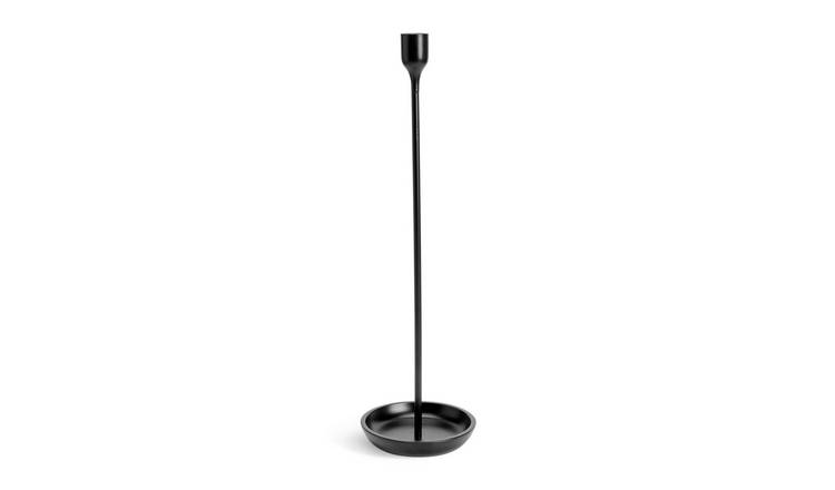 Habitat Extra Tall Metal Candle Stick - Black