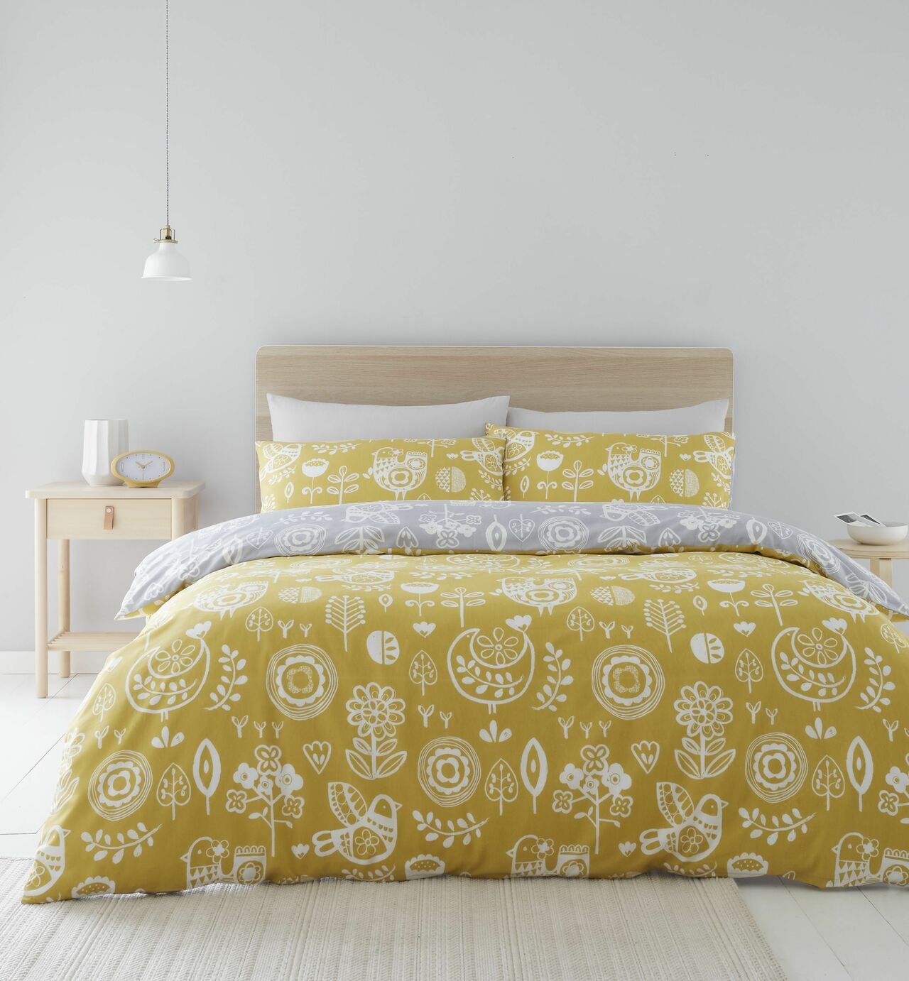 Catherine Lansfield Retro Birds Easycare Bedding Set Double Reviews Updated June 2023