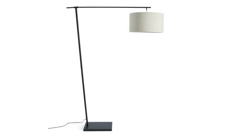 Habitat XL Over Arc Base Only Floor Lamp - Black