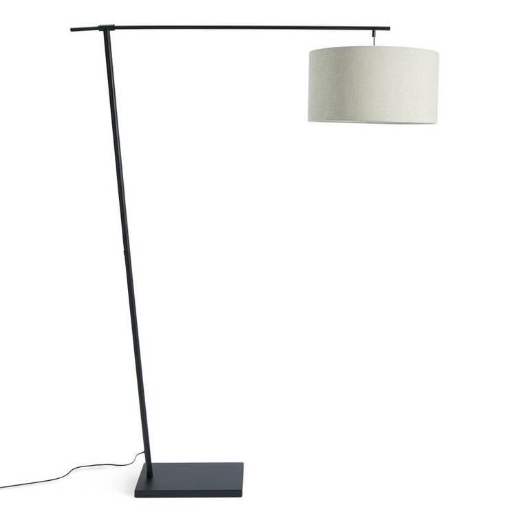 Habitat XL Over Arc Base Only Floor Lamp - Black 0